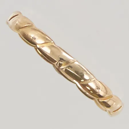 Ring Ø20, bredd:2mm, 18K 2,2g.