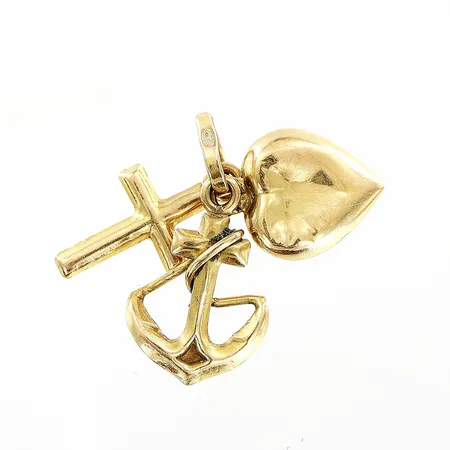 Hänge, defekt, 18K. Vikt: 1 g