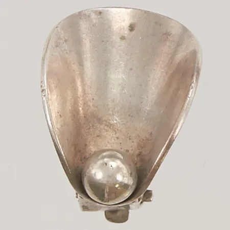 Omaka örhänge Nils Erik From, Danmark, 20mm, 925/1000 Silver 3,1g.