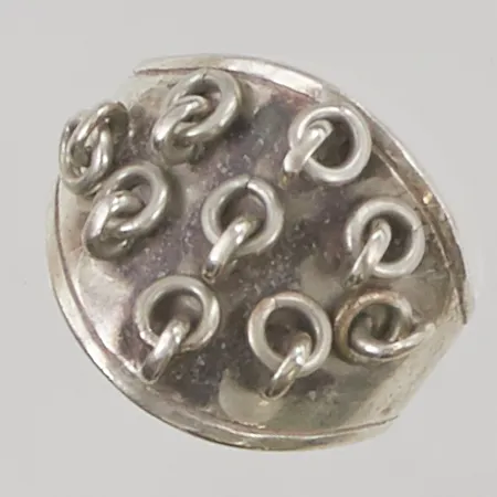 Ring Juhls Kautokeino, Ø16¼, bredd:7-17mm, 925/1000 Silver 5,3g.