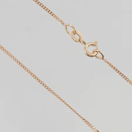 Kedja pansar 36cm, bredd:1,2mm, 18K 2,3g.