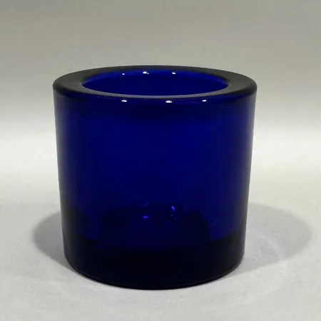 Ljsulykta Kivi, Iittala/marimekko, design Heikki Orvola, höjd 6cm, blå, ej etikettmärkt