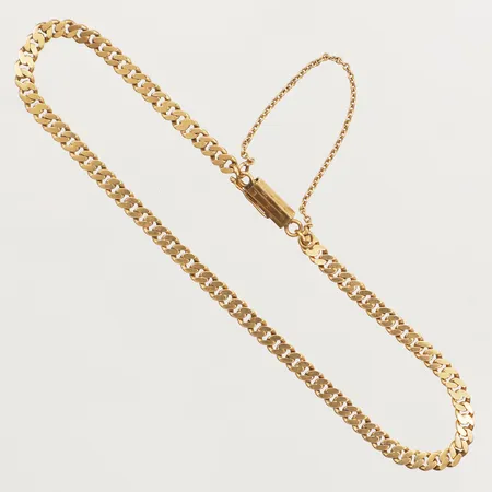 Armband Pansar, ca 19cm, bredd 3mm, 18K Vikt: 4,8 g