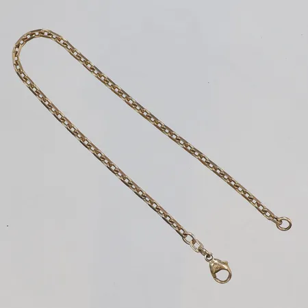 Armband Ankar 20,5cm bredd 2mm stämplad FBM 14K Vikt: 6 g