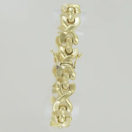 Armband, längd 18,5 cm, bredd 12,7 mm, 18K Vikt: 26,6 g