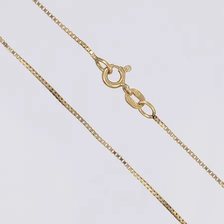 Halskedja Venezia 42,5cm, bredd 1mm, 18K Vikt: 2,4 g