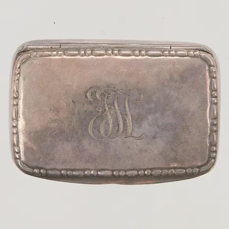 Dosa, 53x36mm, gravyr, 830/1000 Silver 23,0g.