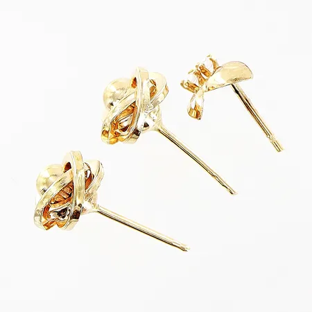 3 örhängen, defekter, 18K Vikt: 1 g