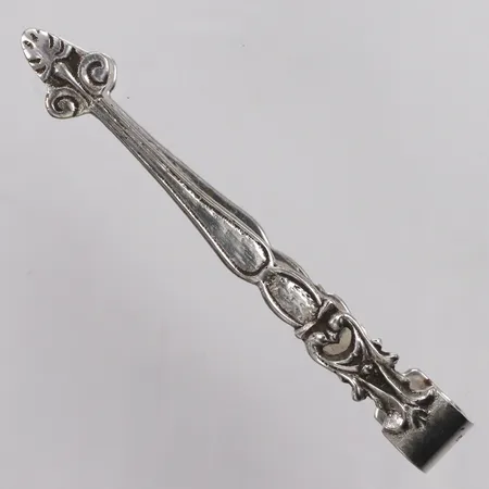 Sockertång, längd 9,5cm, Gewe Silvervarufabriken Ab, år 1947, silver Vikt: 17 g