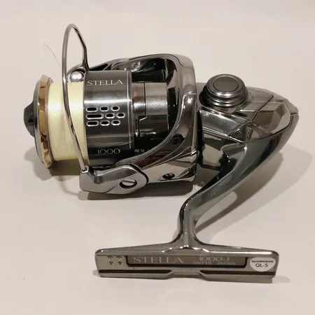 Fiskrulle haspelrulle, Schimano Stella 1000 FJ, nr 59119, manual, fodral, box.