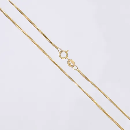 Halskedja Pansar längd 41cm bredd 1mm 21K Vikt: 2,1 g