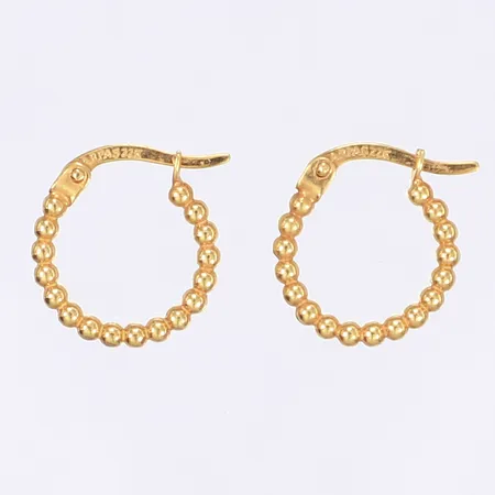 Ett par örhängen Ø13mm 22K Vikt: 2,6 g