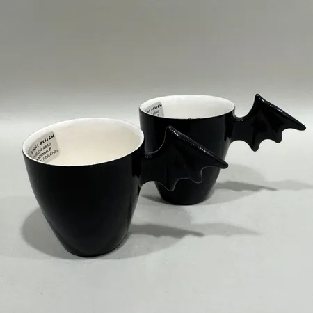 Espressokoppar 2st, modell Angel, design Sami Rinne, Finland, höjd 6cm, 5cl, porslin, etikettmärkta