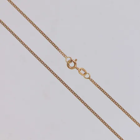 Kedja Pansar, längd 56cm, bredd 1,5mm, 18K Vikt: 4,2 g