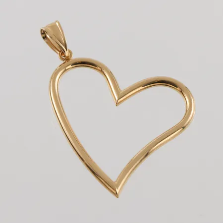 Hänge 18k,GHA,höjd ca 31.2 mm. Vikt: 1,3 g