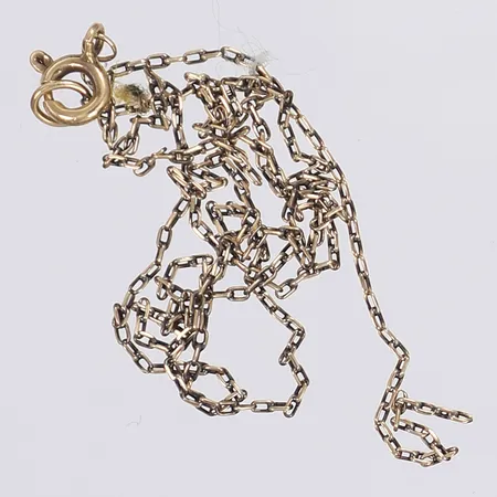 Halskedja defekt 14K låset 18K vikt Vikt: 1,8 g