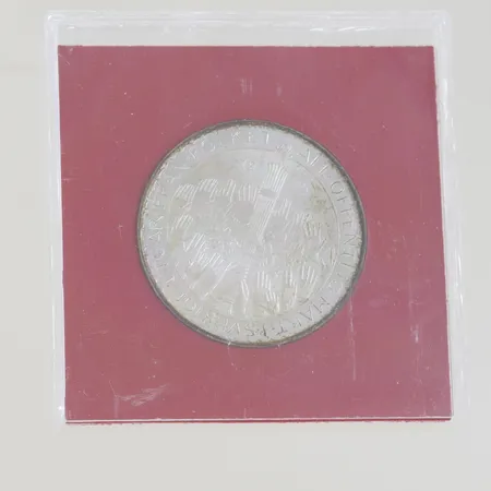 Silvermynt 50kr minnesmynt 1975, Silver 925/1000 Vikt: 27 g