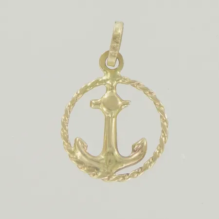 Hänge, längd 1,8 cm, bredd 1,2 cm, 18K Vikt: 0,6 g