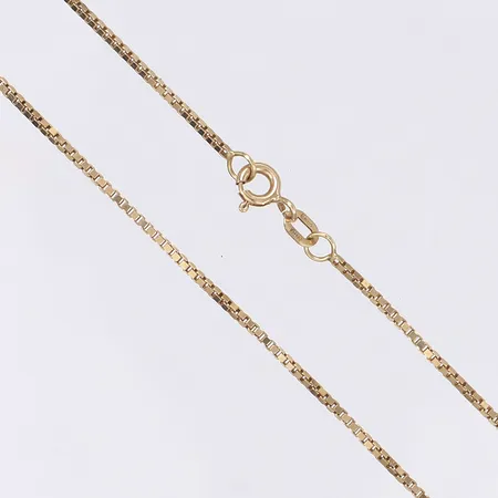 Halskedja Venezia längd 69cm bredd 2mm 18K Vikt: 8 g