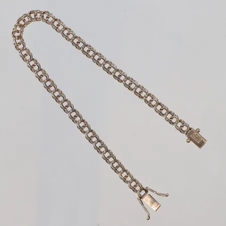 Armband Bismarck, längd 19cm, bredd 4mm, 18K Vikt: 6,7 g