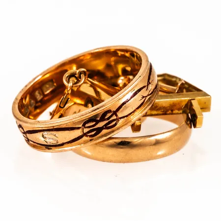 Diverse defekt guld 18K 20,7g. 