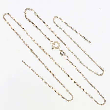 Kedja venezia, defekt, silver 925/1000 Vikt: 3,1 g