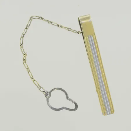 Slipsklämma, längd 5 cm, bredd 0,6 cm, silver 835/1000 Vikt: 5,5 g