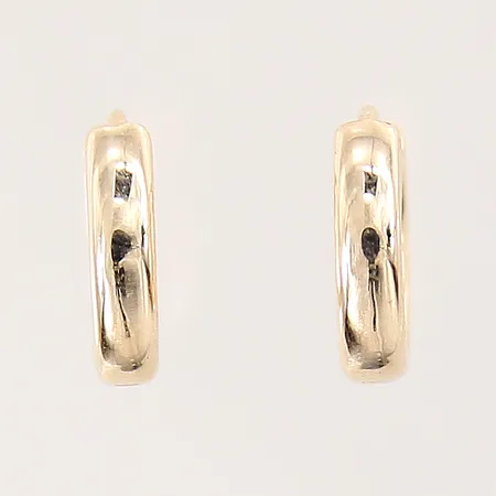 Ett par örhängen, Ø10,8mm, 14K  Vikt: 1,7 g