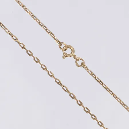 Halskedja ankarlänk, 57cm, bredd 1,5mm, 14K Vikt: 4,9 g