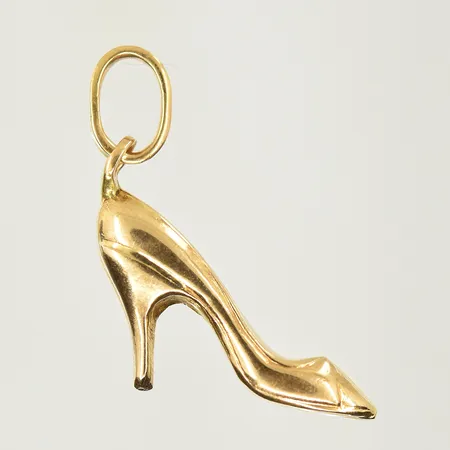 Hänge damsko, längd 27 mm, 14K. Vikt: 1,1 g