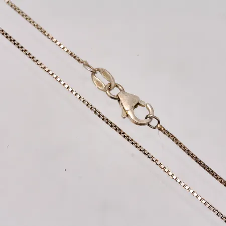  Kedja i silver, 42,5cm, Venezia, bredd 0,7mm, 925/1000, vikt 1,81g.