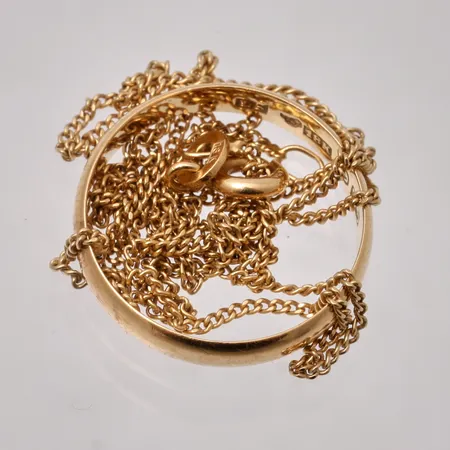 Diverse defekt guld, 18K, vikt 5,12g.