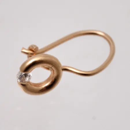 Defekt guld, 14K, vikt 0,53g.