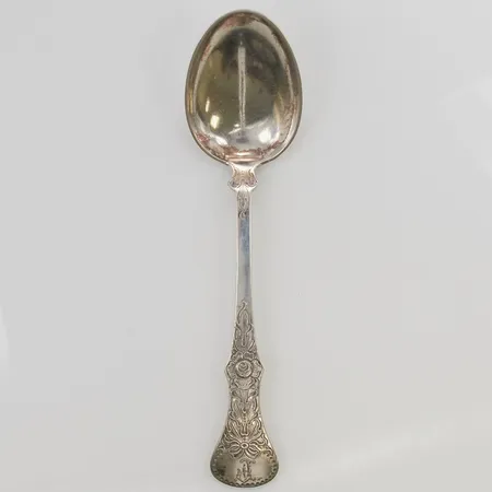 Uppläggningsbestick, 19cm, gravyr, 830/1000 Silver 49,4g.