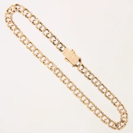 Armband Bismarck, längd 18,5cm, bredd 4,5cm, 18K Vikt: 7 g