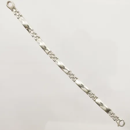 Armband, längd 19cm, bredd 6,2mm, silver 925/1000 Vikt: 14,4 g