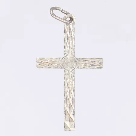 Hänge kors, 41x20mm, silver 925/1000 Vikt: 1,6 g