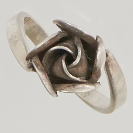 Ring Ø16¼, bredd:10mm, 925/1000 Silver 2,4g.