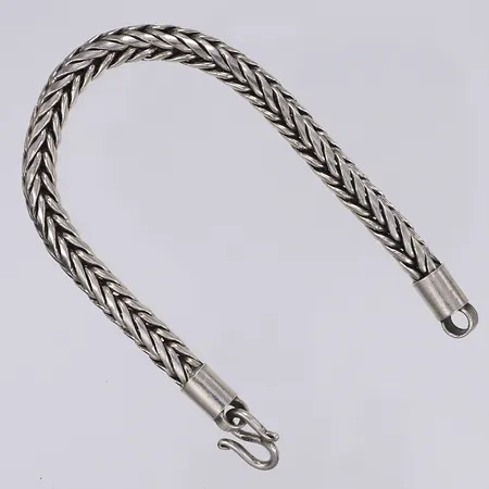 Armband, 19cm, bredd 6mm, silver 925/1000 Vikt: 38,8 g