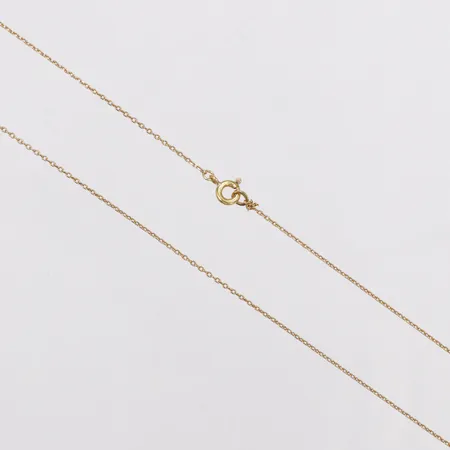 Kedja Ankar, längd 48cm, bredd 1mm, 18K Vikt: 2 g