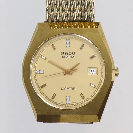 Herrur Rado Diastar, quartz, Ø35mm, ref.113.0144.3, serie nr. 15922042, slitage, inga tillbehör