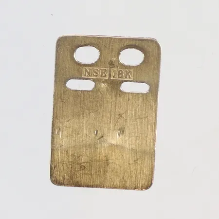 Id-bricka defekt, 18K Vikt: 1 g