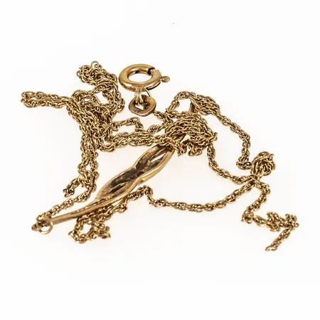 Defekt guld i 8K. Vikt: 1,8g.