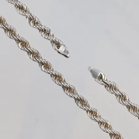 Kedja Cordell, längd 53cm, bredd 5mm, saknar lås, silver, 925/1000 Vikt: 57,1 g