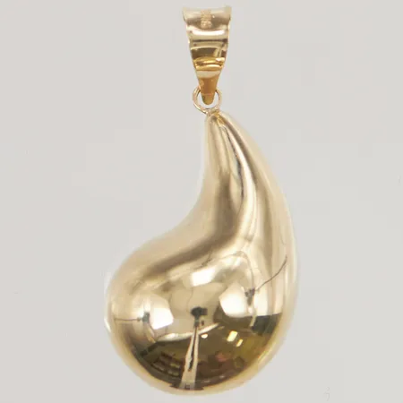 Hänge "droppe" 27mm, 18K 2,3g.