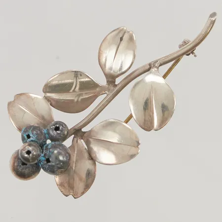 Brosch, 62mm, Gertrud Engel för Michelsen Aktiebolag (MIC),925/1000 Silver 10,1g.