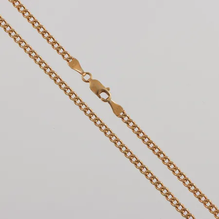 Collier Pansar 18k,längd ca 46 cm,bredd 2.8 mm. Vikt: 6,1 g