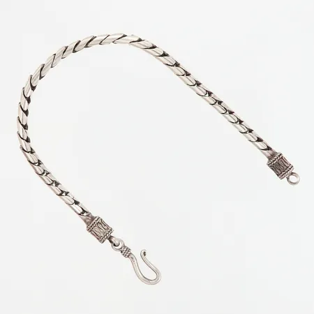 Armband 19cm, bredd: 4mm, silver 925/1000 Vikt: 16,3 g