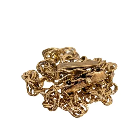 Armband Bismarck, 18K guld, defekt Vikt: 4 g