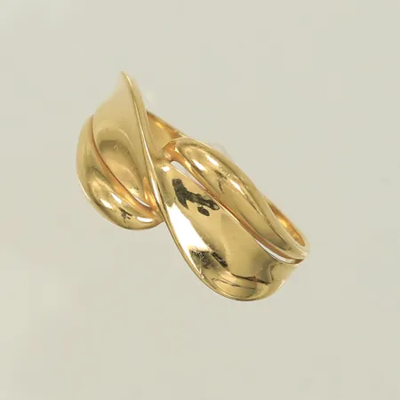 Ring stl 19½ bredd 2-10mm, 18K Vikt: 3,1 g